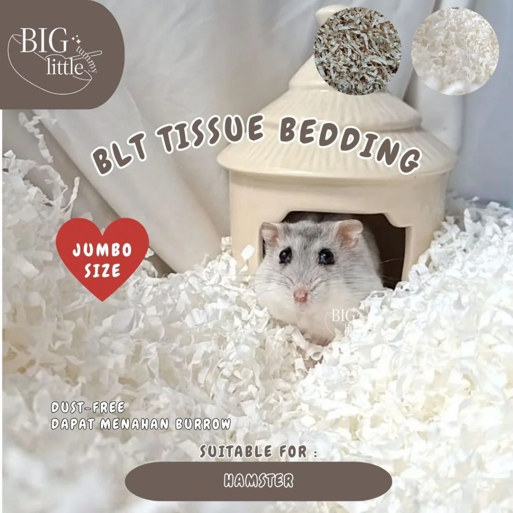 big little tummy | BLT Tissue Bedding for Hamster / Alas kandang hamster / alas tissue hamster