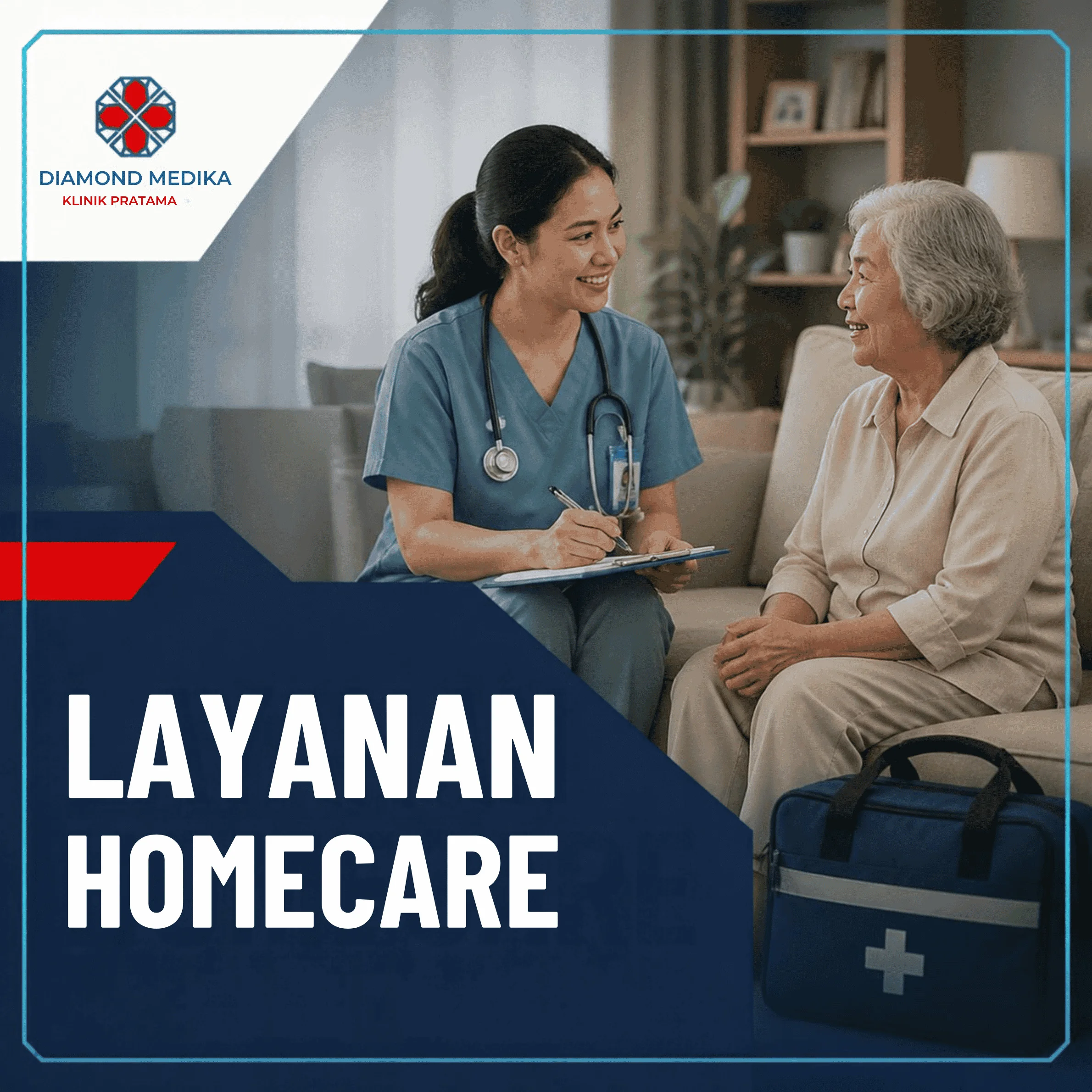 HOMECARE  - Konsultasi dokter + Perawat